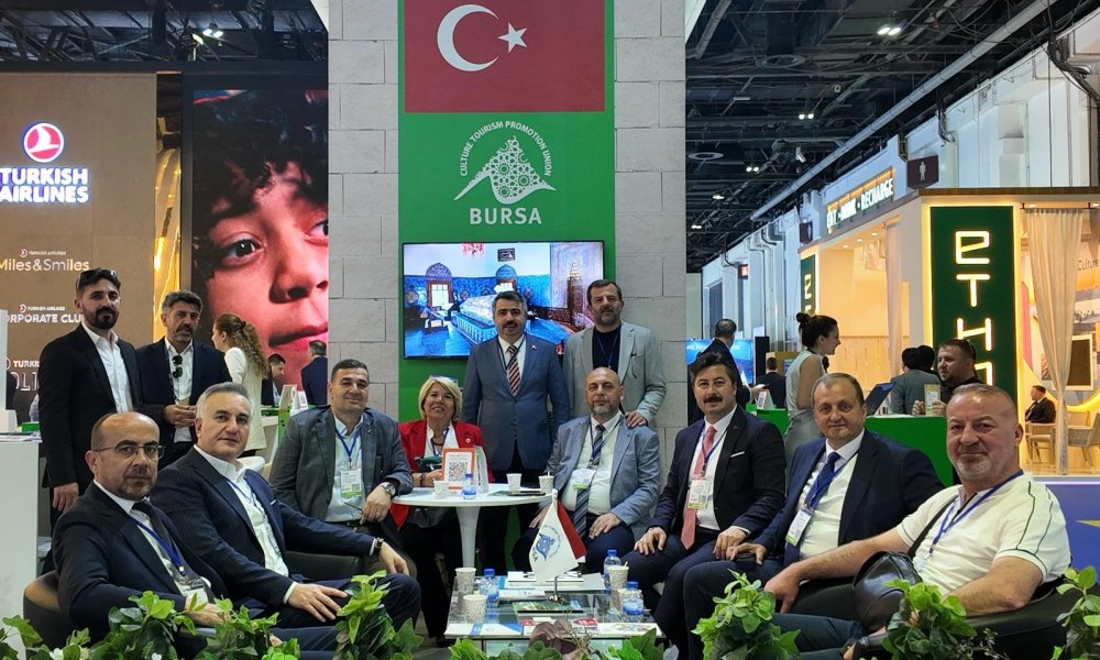 BAŞKAN ERCAN ÖZEL YENİŞEHİR'İ DÜNYAYA TANITIYOR
