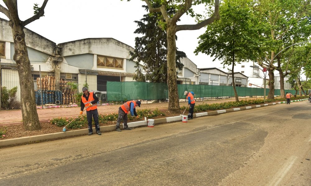Yenişehir’in vitrininde bahar havası… 
