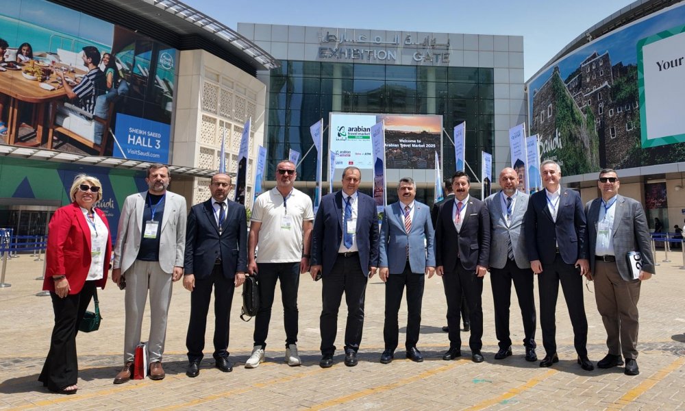BAŞKAN ERCAN ÖZEL YENİŞEHİR'İ DÜNYAYA TANITIYOR