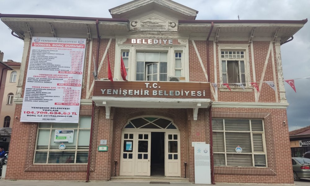 Başkan Ercan Özel belediyenin borcunu açıkladı: 104.708.634,83